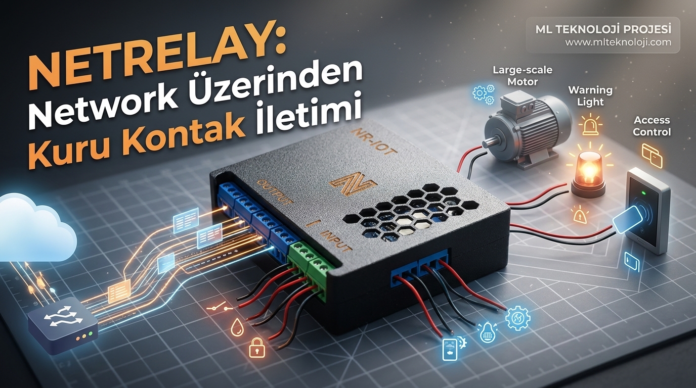 Dry Contact Transmission over IP Network with NetRelay
