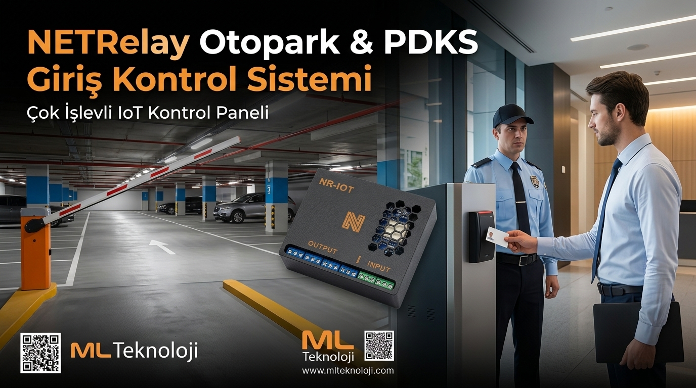 Parking and Personnel Access Control System with NetRelay